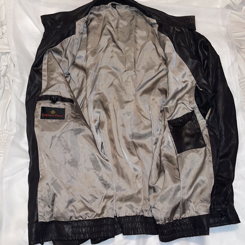 Federico Pucci’ Leather Jacket. - Picture 3 of 8